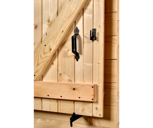 Abri Erden, Madriers épicéa 60mm, 5.30 x 4.80m, 25.30m² - ER5040.02