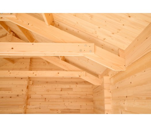 Abri Nathan, Epicéa massif 42mm, 5.4 x 5,8m, 31m² - NAR50F50.02