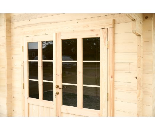 Abri Nathan, Epicéa massif 42mm, 5.3 x 4.8m, 25m² - NAR50F40.02