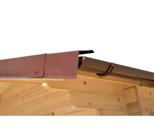 Abri Noé, épicéa massif 42mm, 4.3 x 5.8m, 25m² - NOS40F50.02