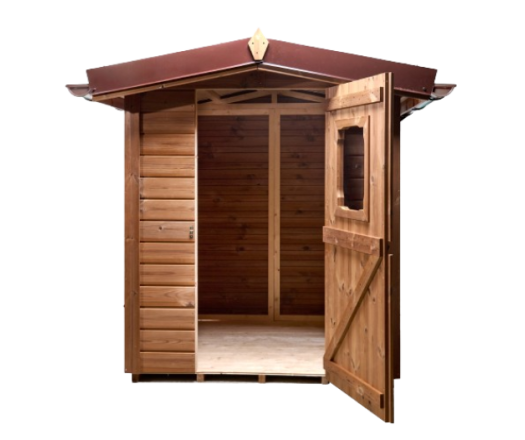 Abri Théo, THT Panneaux 19mm, 1.60 x 1.60m, 2.56m²