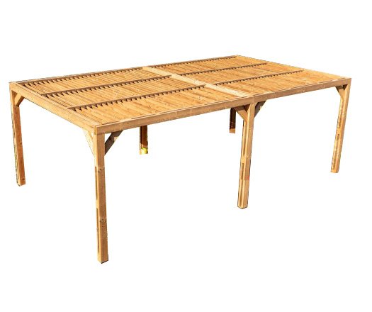 Pergola Thermauvent avec ventelles, THT, 3.40 x 6.20m, 21.10m²