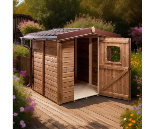 Abri Théo, THT Panneaux 19mm, 1.60 x 1.60m, 2.56m²