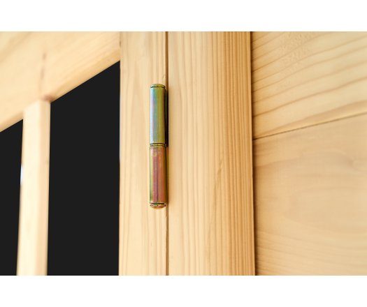 Abri Noé, épicéa massif 42mm, 4.3 x 3.8m, 16m² - NOS40F30.02