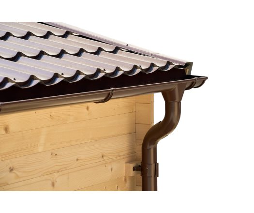 Abri Noé, épicéa massif 42mm, 4.3 x 4,8m, 20m² NOS40F40.02