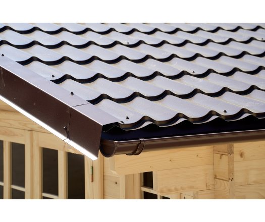 Abri Noé, épicéa massif 42mm, 4.3 x 4,8m, 20m² NOS40F40.02