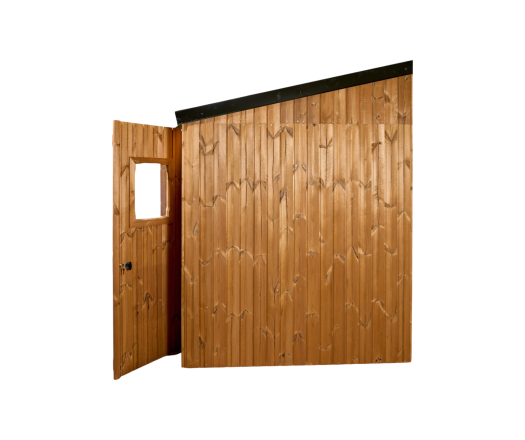 Abri photovoltaïque Lumibois, THT bardage 19mm, 1,90 x 2,36 m, 4,48 m²