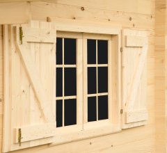 Abri Nathan, Epicéa massif 42mm, 5.3 x 4.8m, 25m² - NAR50F40.02