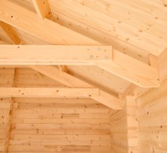 Abri Nathan, Epicéa massif 42mm, 5.4 x 5,8m, 31m² - NAR50F50.02