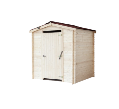 Toilette sèche, Epicéa en Madriers 20 mm, 2.10 x 2.21m, 4.64m², sans plancher