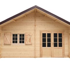 Abri Nathan, Epicéa massif 42mm, 5.4 x 6,8m, 36m² - NAR50F60.02