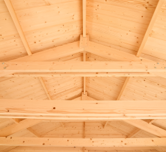 Abri Nathan, Epicéa massif 42mm, 5.4 x 6,8m, 36m² - NAR50F60.02