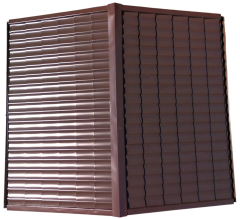 Abri Noé, épicéa massif 42mm, 4.3 x 3.8m, 16m² - NOS40F30.02
