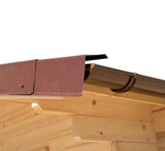 Abri Noé, épicéa massif 42mm, 4.3 x 5.8m, 25m² - NOS40F50.02