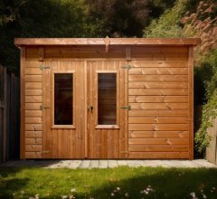 Abri Théo, THT Panneaux 19mm, 3.16 x 1.80m, 5.69m²