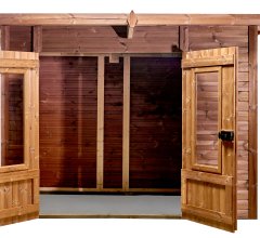 Abri Théo sans plancher, THT Panneaux 19mm, 2.67 x 1.80m, 4.81m²