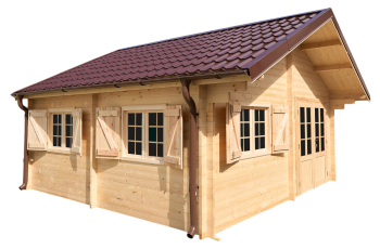 Abri Nathan, Epicéa massif 42mm, 5.4 x 5,8m, 31m² - NAR50F50.02