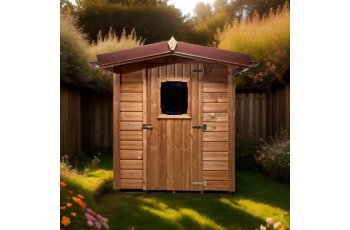 Abri Théo, THT Panneaux 19mm, 1.60 x 1.60m, 2.56m²