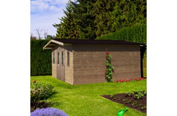 Abri Thermabri, THT Madriers 28mm, 4.00 x 5.00m, 20.00m²