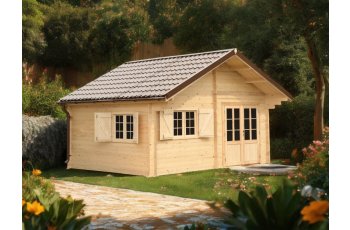 Abri Nathan, Epicéa massif 42mm, 5.3 x 4.8m, 25m² - NAR50F40.02